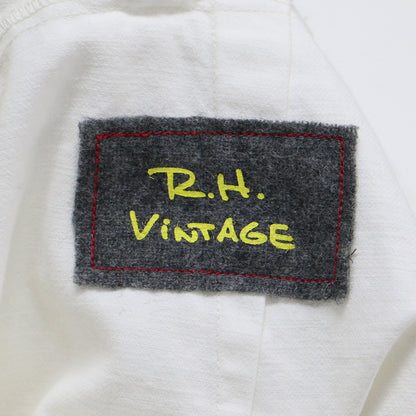 R.H.VINTAGE レースアップ スクエアネック ジャンプスーツ / Lace Up Square Neck Jumpsuit オールインワン サロペット