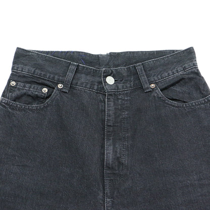 R.H.VINTAGE ハイウエスト デニム パンツ / ストレート コットン
