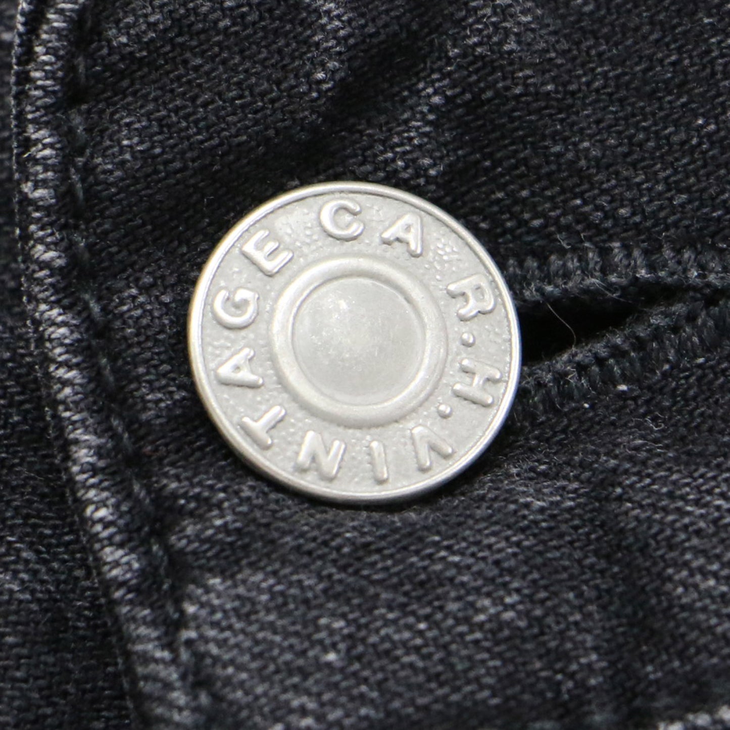 R.H.VINTAGE ハイウエスト デニム パンツ / ストレート コットン