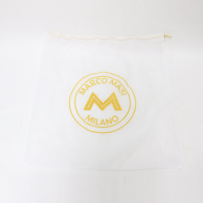 ゼブラ ハラコ ショルダーバッグ / ZEBRA BIANCO 巾着 バケツ柄 レザー 本革