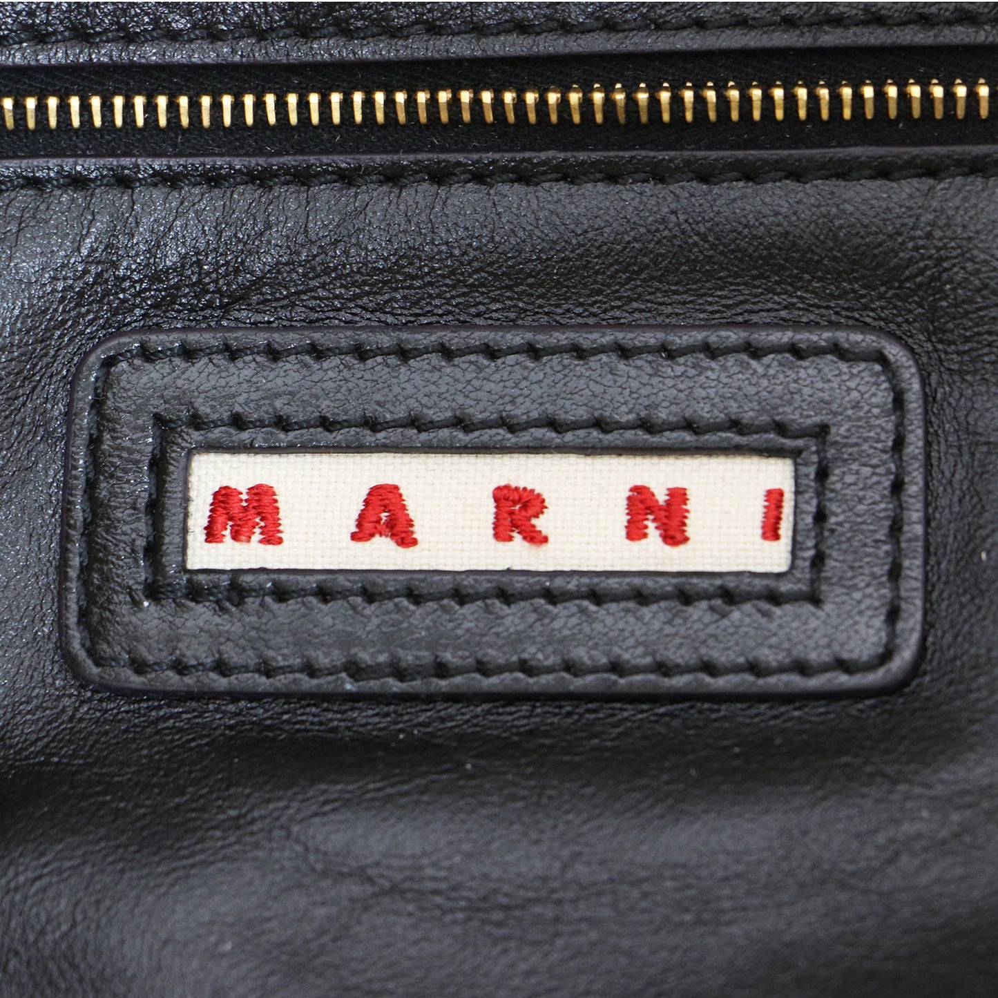 Museo Soft ミニバッグ / トートバッグ ショルダー スクエア カラーブロック バイカラー ロゴ レザー 牛革