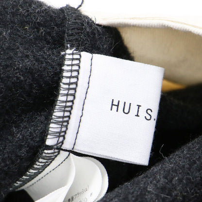 縮絨ウール フランネル バルーンパンツ / ワイドパンツ テーパード ウエストゴム