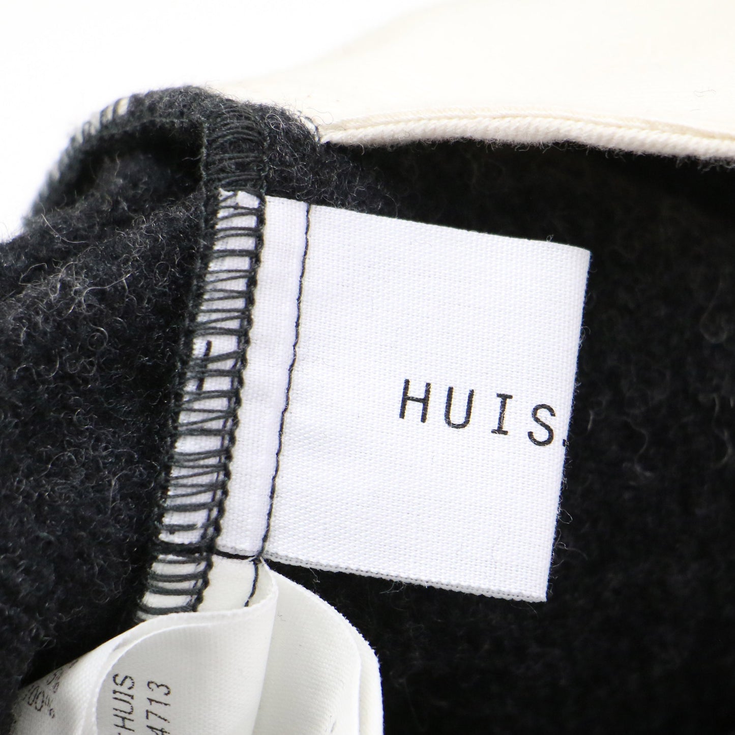 縮絨ウール フランネル バルーンパンツ / ワイドパンツ テーパード ウエストゴム