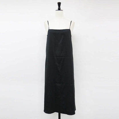 24秋冬 フラッフィージャカード ロング シャツ ワンピース / 長袖 ノーカラー ストレートシルエット ベルト コットン