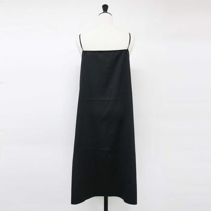 24秋冬 フラッフィージャカード ロング シャツ ワンピース / 長袖 ノーカラー ストレートシルエット ベルト コットン