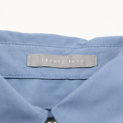 クロップ丈 ショートスリーブ シャツ / Luxe Cotton Callah 半袖 シャーリング コットン ウォッシャブル