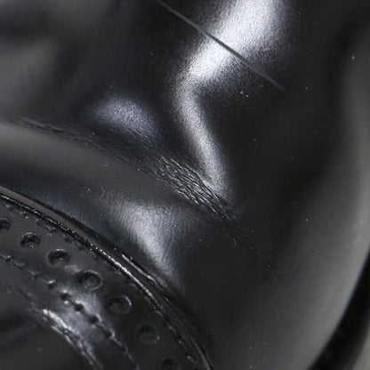 サイドゴア ショート ブーツ / ALLY メダリオン レザー 本革