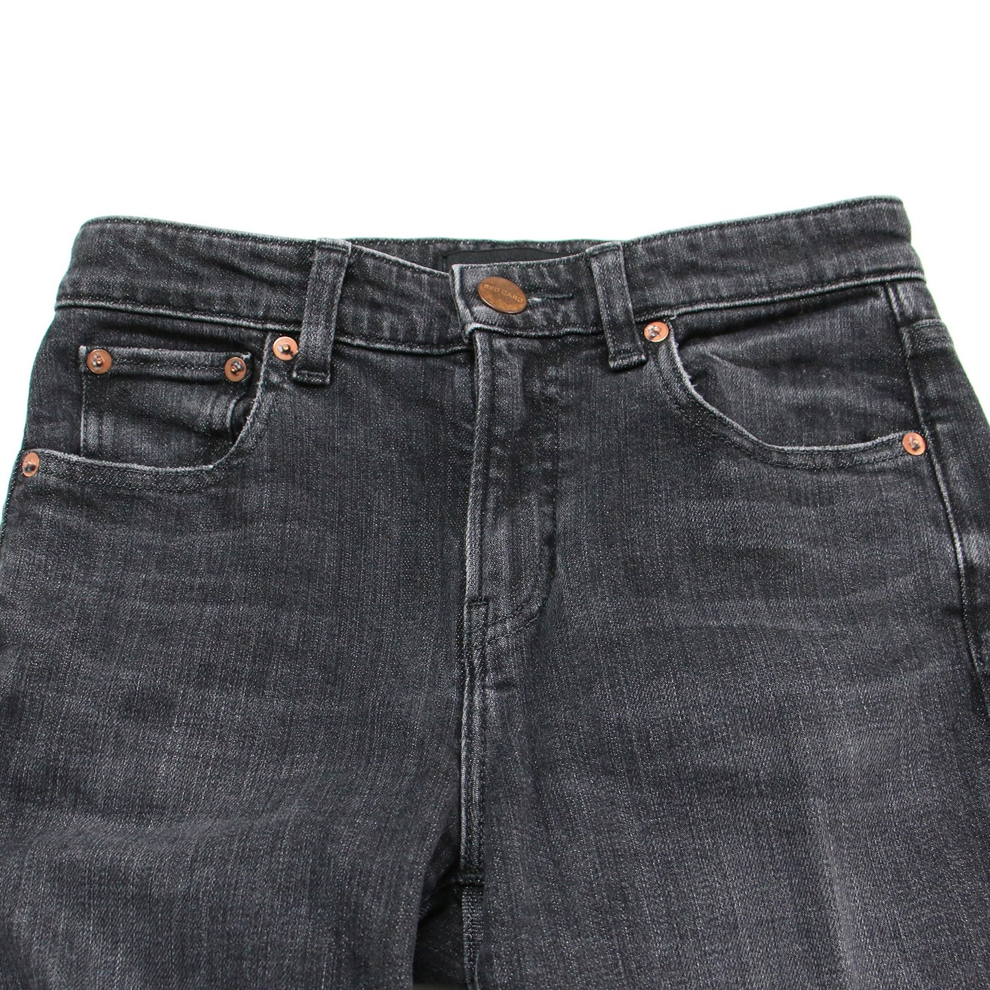 ミッドライズ フレア デニム パンツ 603523 / Marmalade Midrise FLARE センタープレス ストレッチ コットン