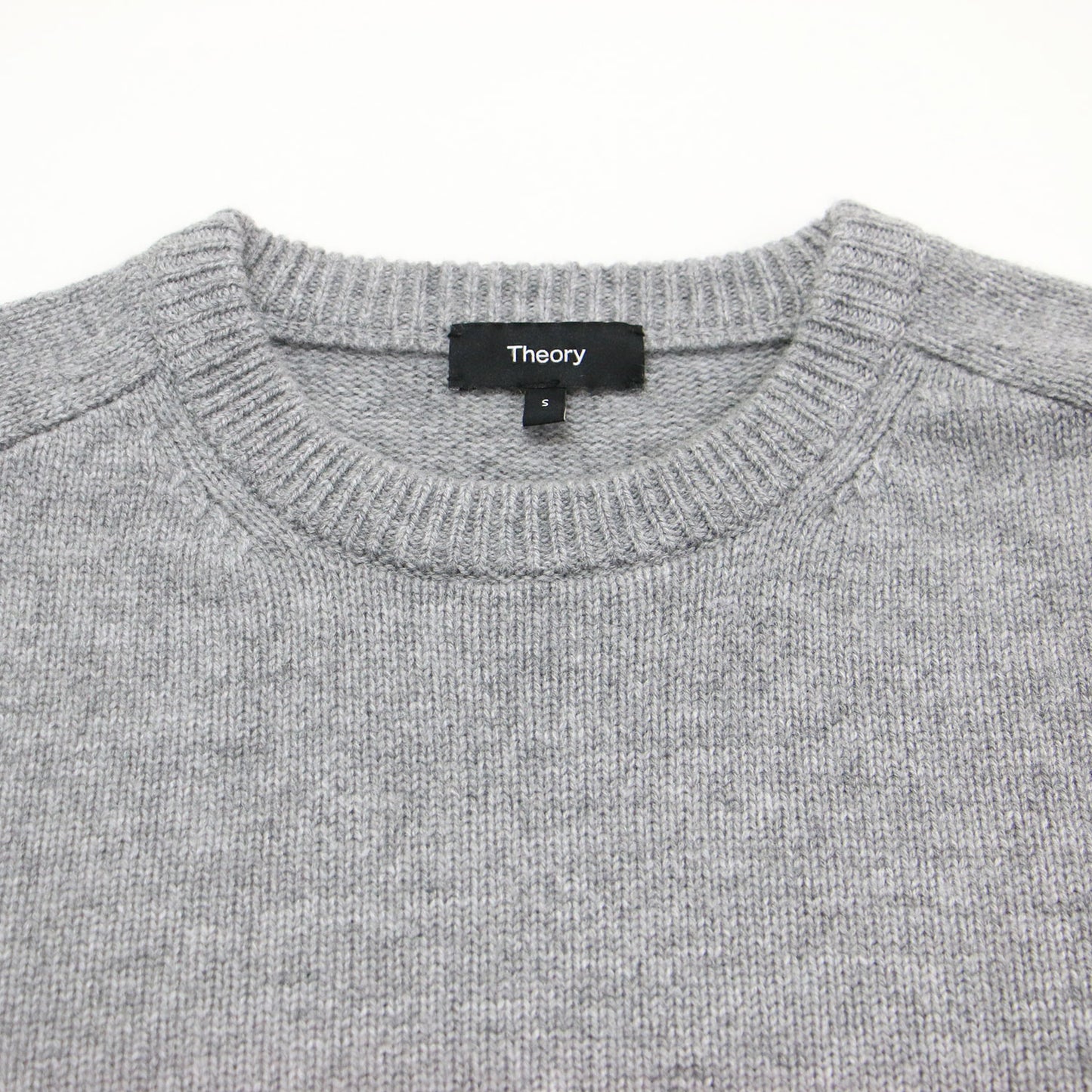 24秋冬 ウール カシミヤ クルーネック ミドルゲージ ニット / Lana Cash Cropped CN PO プルオーバー 長袖 クロップド丈