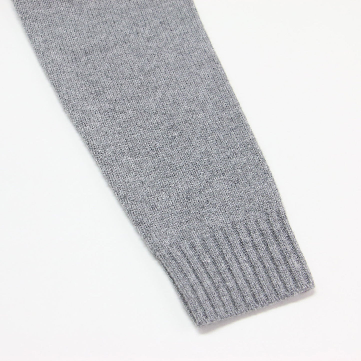 24秋冬 ウール カシミヤ クルーネック ミドルゲージ ニット / Lana Cash Cropped CN PO プルオーバー 長袖 クロップド丈