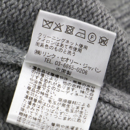 24秋冬 ウール カシミヤ クルーネック ミドルゲージ ニット / Lana Cash Cropped CN PO プルオーバー 長袖 クロップド丈