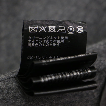 24秋冬 ウール カシミヤ テーラードコート / New Divide GC Clairene J ジャケット 長袖 チュニック丈 ボタンレス