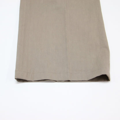 24春夏 リネン ハイウエスト パンツ / CRISP LINEN ZENA ストレート ストレッチ ウエストゴム