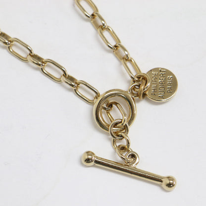 × Demi-Luxe BEAMS 別注 24春夏 チェーン ネックレス / Millie トグルタイプ 真鍮 金メッキ