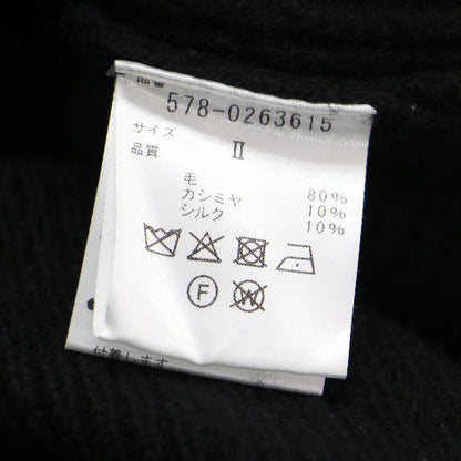 20秋冬 ウール カシミヤ シルク Vネック ニット / WOOL CASHMERE SILK V NECK JUMPER プルオーバー 長袖 ラグランスリーブ