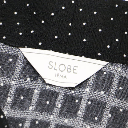 22秋冬 ボウタイ付き ドット柄 オールインワン / パンツ 長袖 ワイド リボン