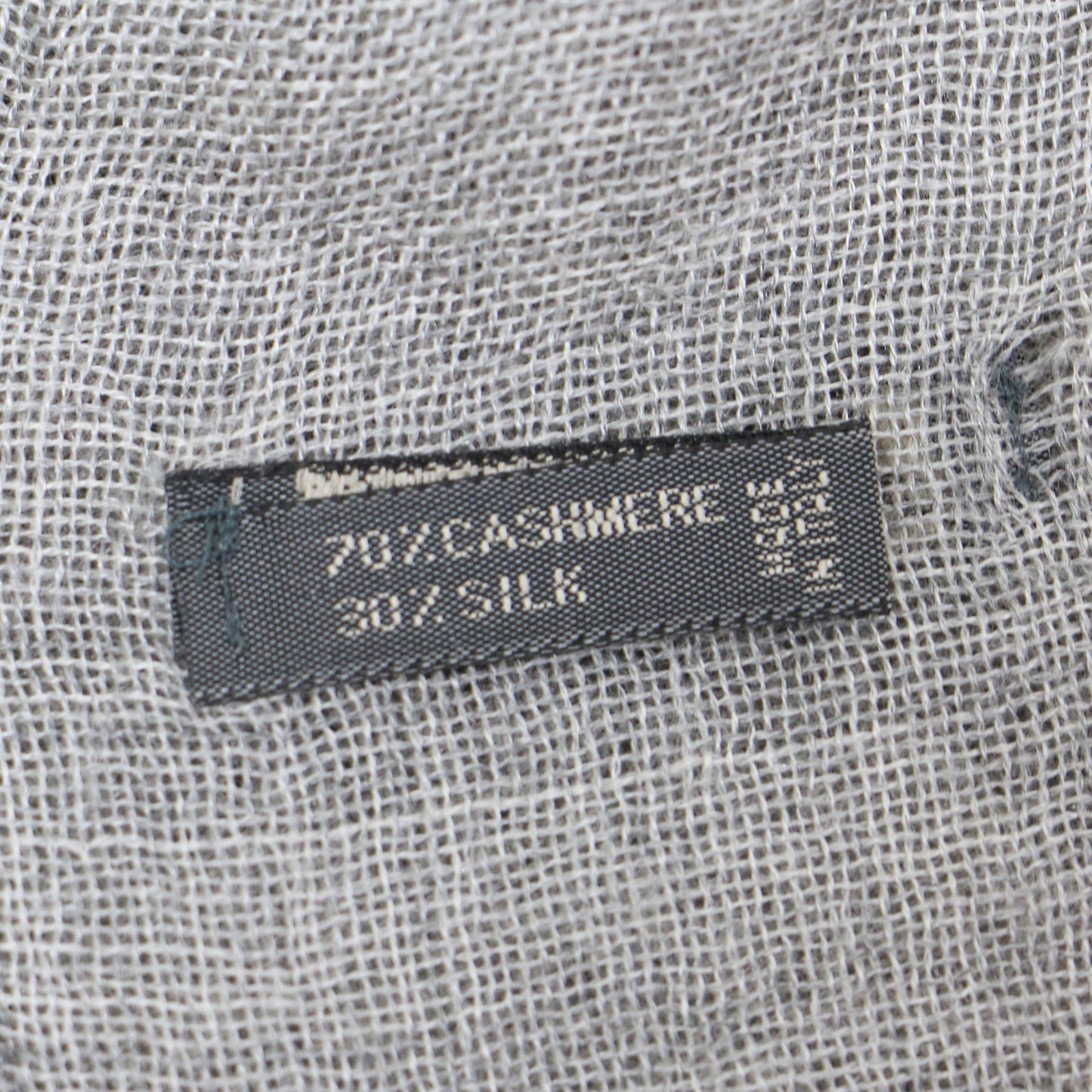 グラデーション 大判 ストール / フリンジ カシミヤ シルク