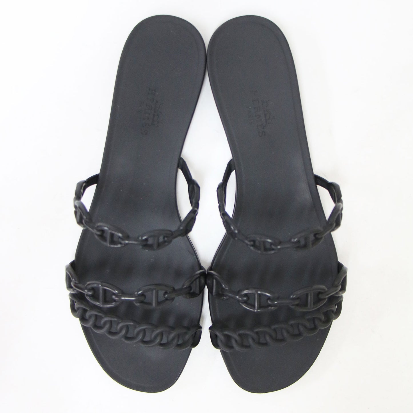 リヴァージュ シェーヌダンクル サンダル 181169Z / フラット ラバー イタリア製