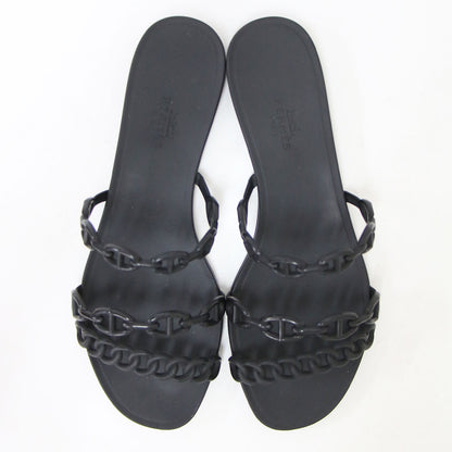 リヴァージュ シェーヌダンクル サンダル 181169Z / フラット ラバー イタリア製