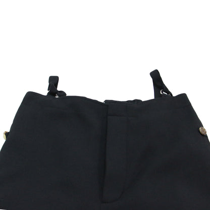 ダブルフェイスサージ サスペンダー パンツ / DOUBLE FACE SERGE SUSPENDER PANTS トラウザーズ ウエストゴム 2WAY
