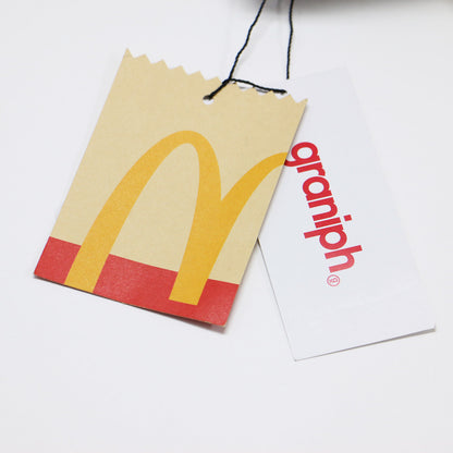 × McDonald's マクドナルド ビッグマック ビッグシルエット ポンチ パーカー / 長袖 フード コットン