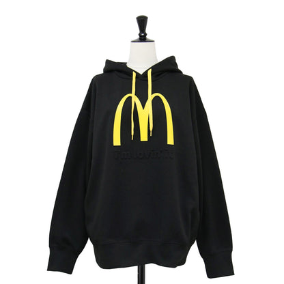 × McDonald's マクドナルド ビッグマック ビッグシルエット ポンチ パーカー / 長袖 フード コットン