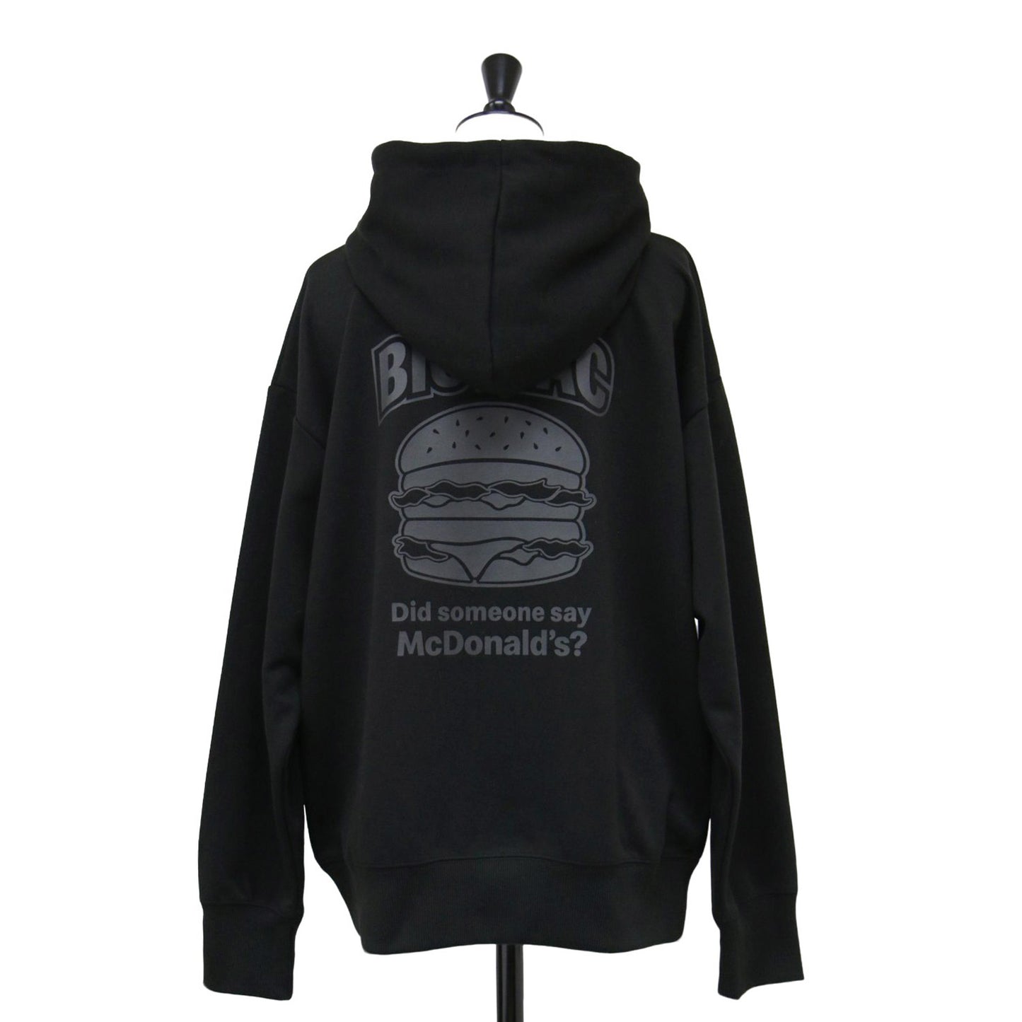 × McDonald's マクドナルド ビッグマック ビッグシルエット ポンチ パーカー / 長袖 フード コットン