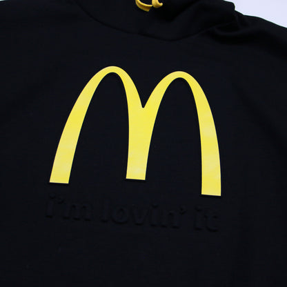 × McDonald's マクドナルド ビッグマック ビッグシルエット ポンチ パーカー / 長袖 フード コットン