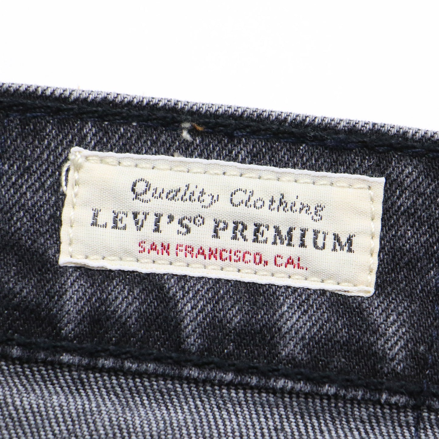 × 花井祐介 Levi's PREMIUM 501 Jacob 刺繍 デニム パンツ / ストレート コットン