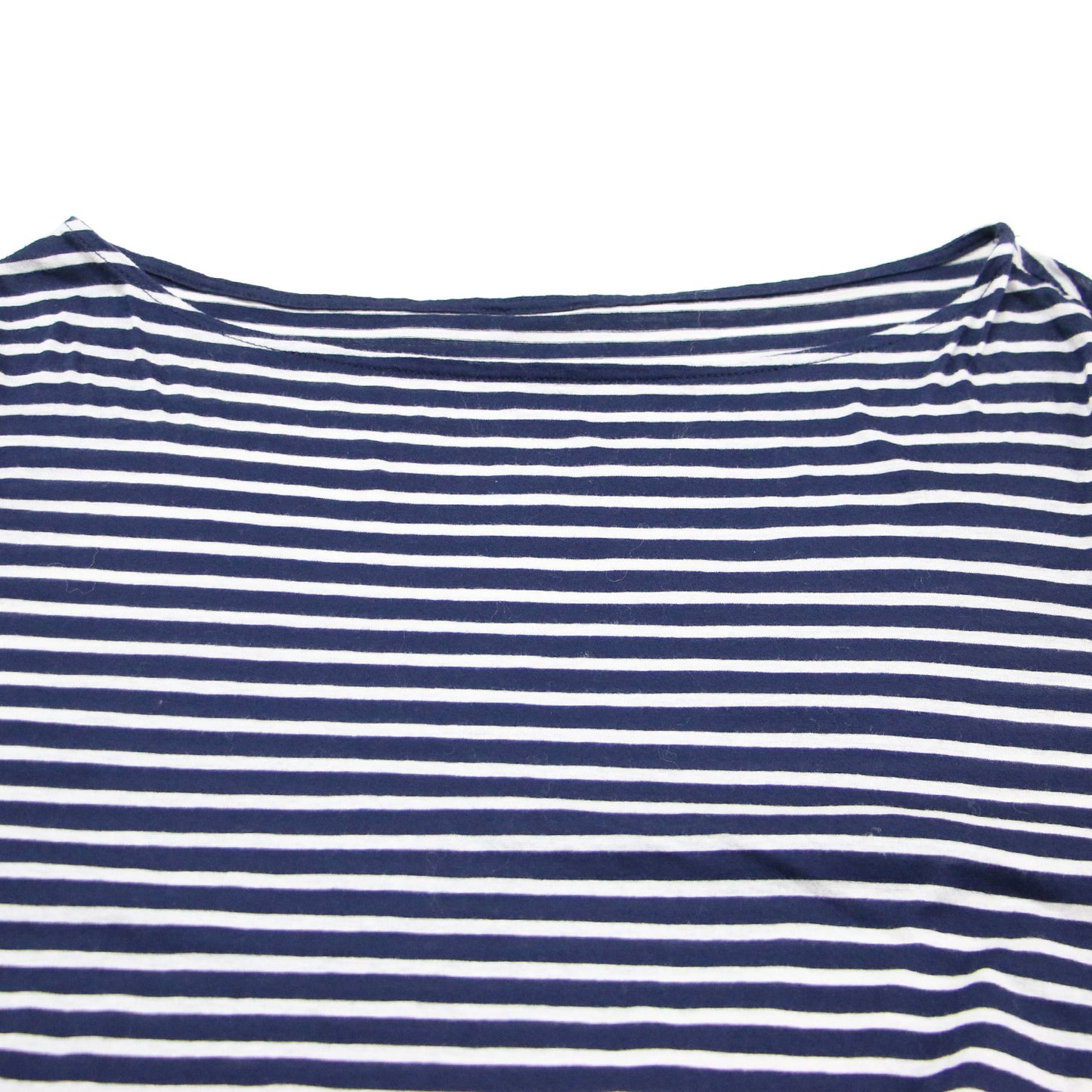 24春夏 Sheer ボーダー プルオーバー / カットソー ロンT Tシャツ 長袖 シアー コットン
