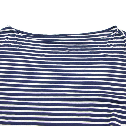 24春夏 Sheer ボーダー プルオーバー / カットソー ロンT Tシャツ 長袖 シアー コットン