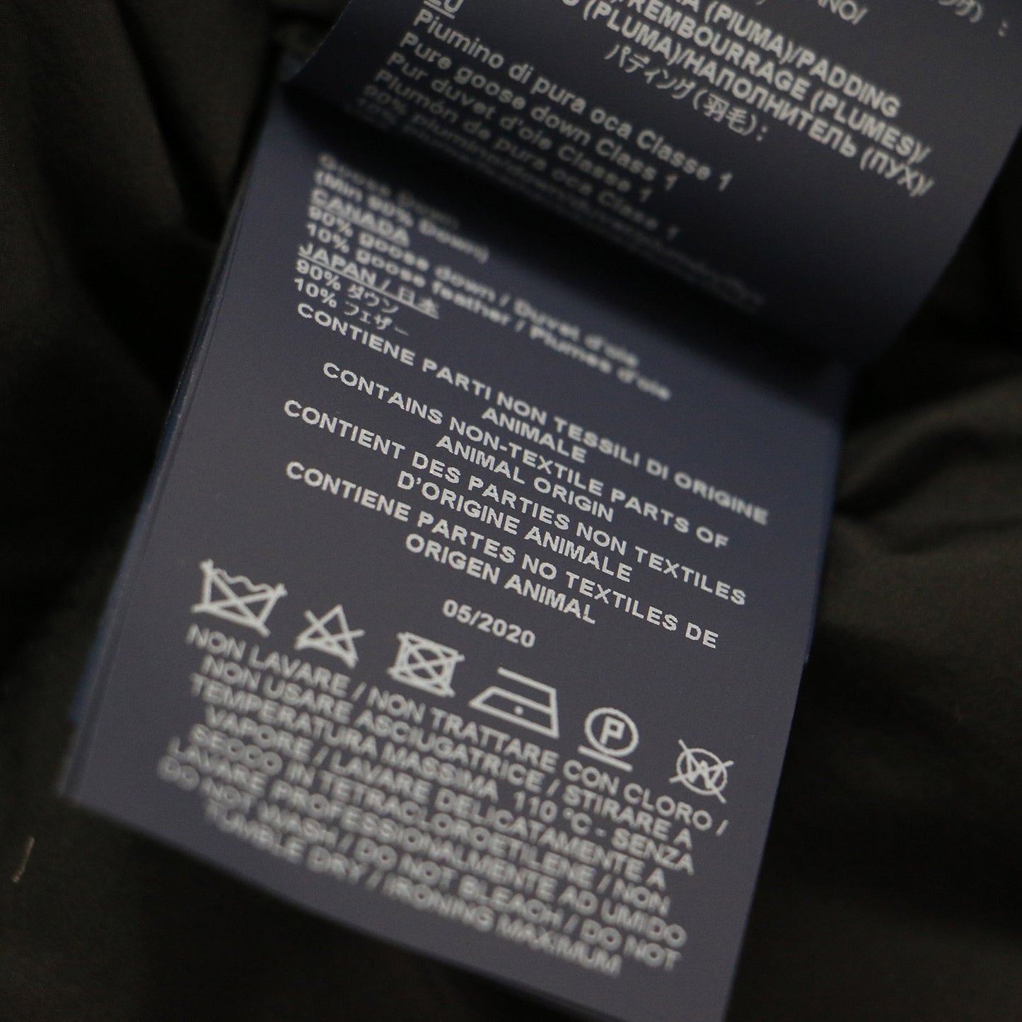 フード付き ウール キルティング ダウンコート / ジャケット 長袖 ミディ丈 スタンドネック Aライン