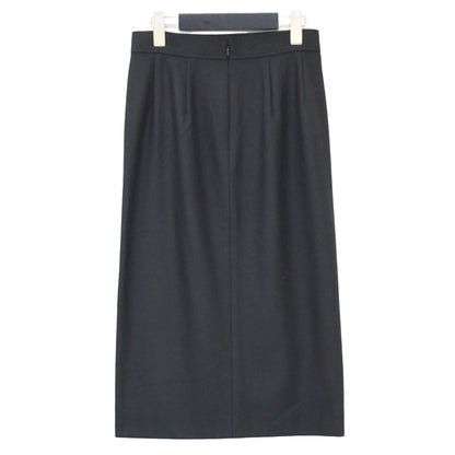 フロントスリット タイト スカート / ペンシルスカート ミモレ丈 ストレッチ