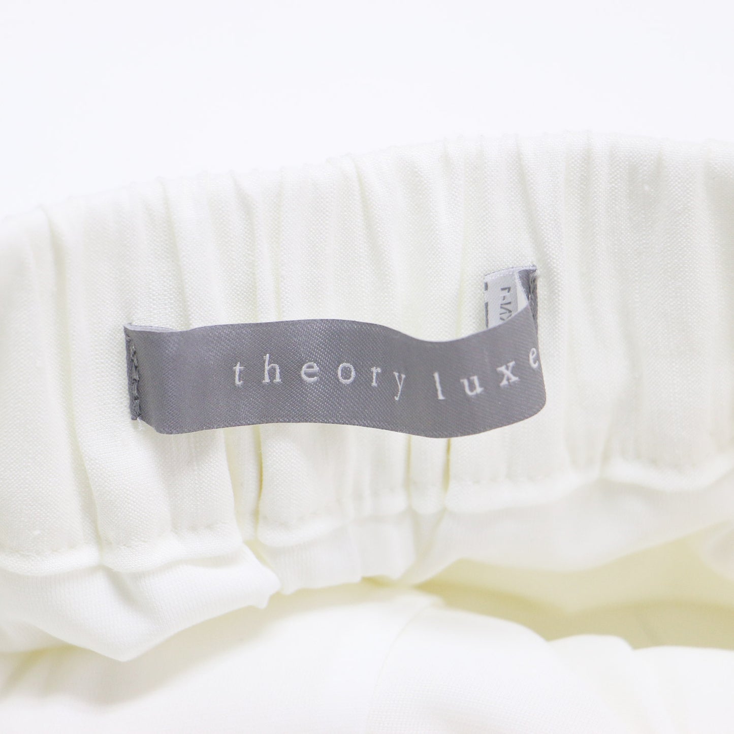 24春夏 ワイド ストレート パンツ / Crisp Linen Zena プルオン ウエストゴム リネン