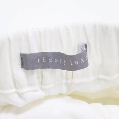 24春夏 ワイド ストレート パンツ / Crisp Linen Zena プルオン ウエストゴム リネン