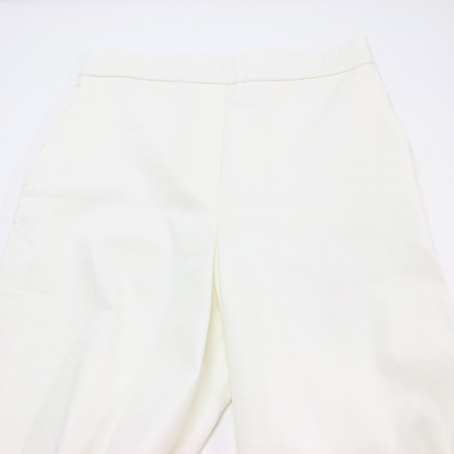 24春夏 ワイド ストレート パンツ / Crisp Linen Zena プルオン ウエストゴム リネン