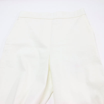 24春夏 ワイド ストレート パンツ / Crisp Linen Zena プルオン ウエストゴム リネン