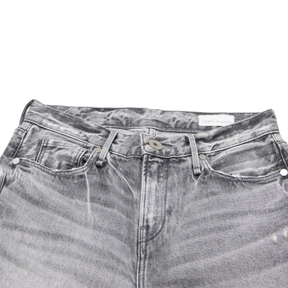 ボーイフレンド デニム パンツ 825307 / THE HERS ミドルライズ ヴィンテージ加工 コットン