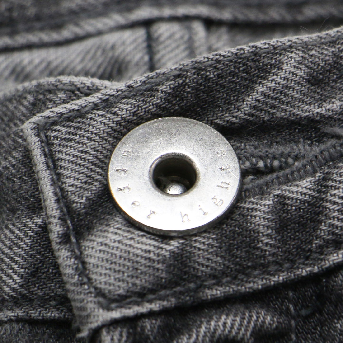 ボーイフレンド デニム パンツ 825307 / THE HERS ミドルライズ ヴィンテージ加工 コットン