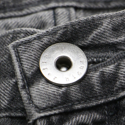 ボーイフレンド デニム パンツ 825307 / THE HERS ミドルライズ ヴィンテージ加工 コットン