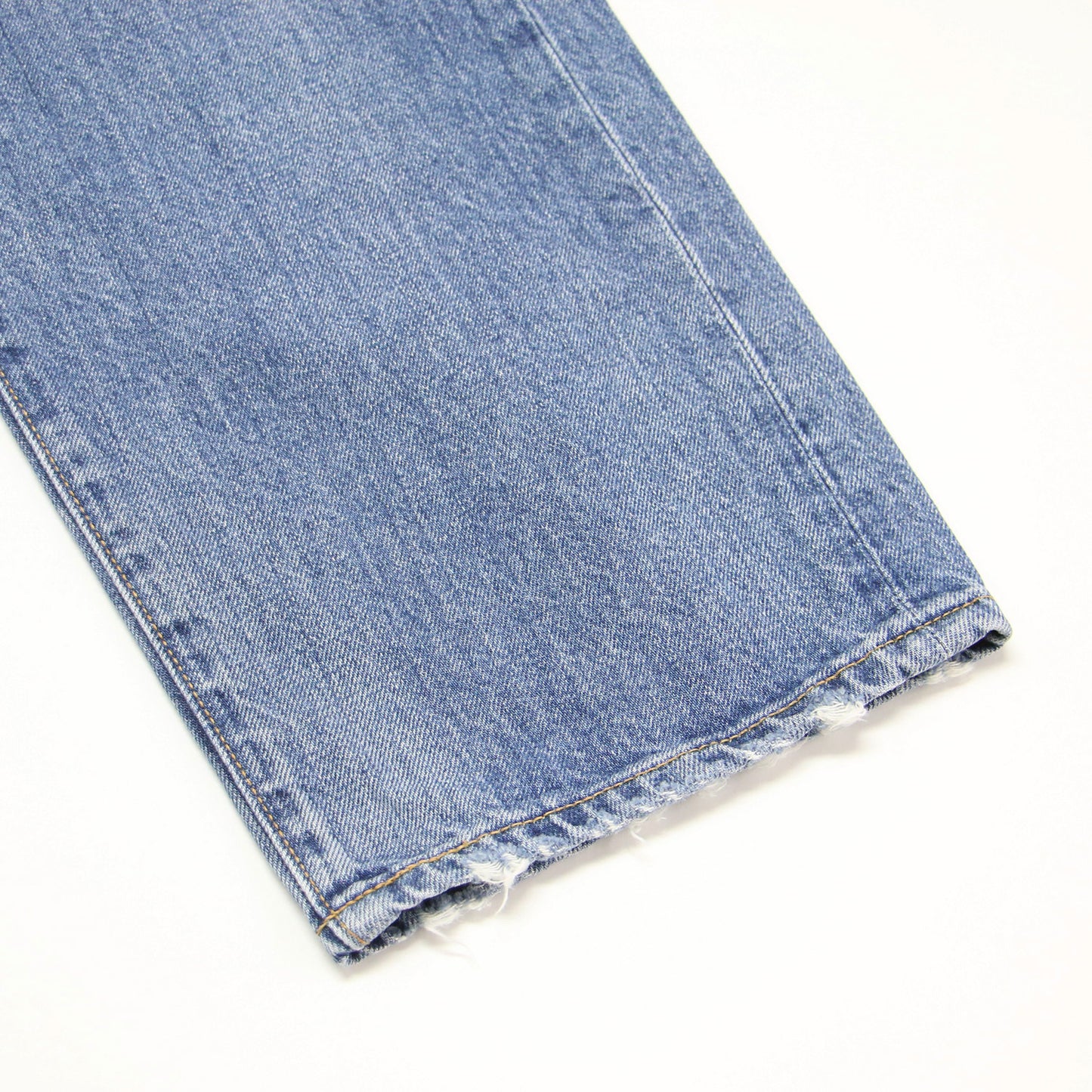 ストレッチ デニム パンツ / Jeanius ストレート ヴィンテージ加工 コットン
