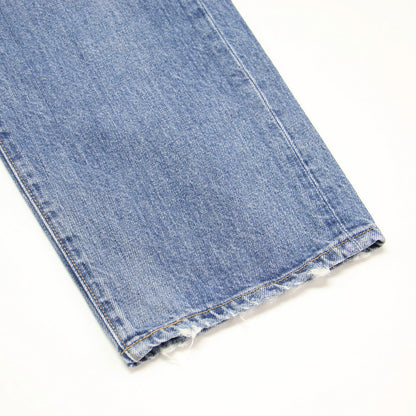 ストレッチ デニム パンツ / Jeanius ストレート ヴィンテージ加工 コットン