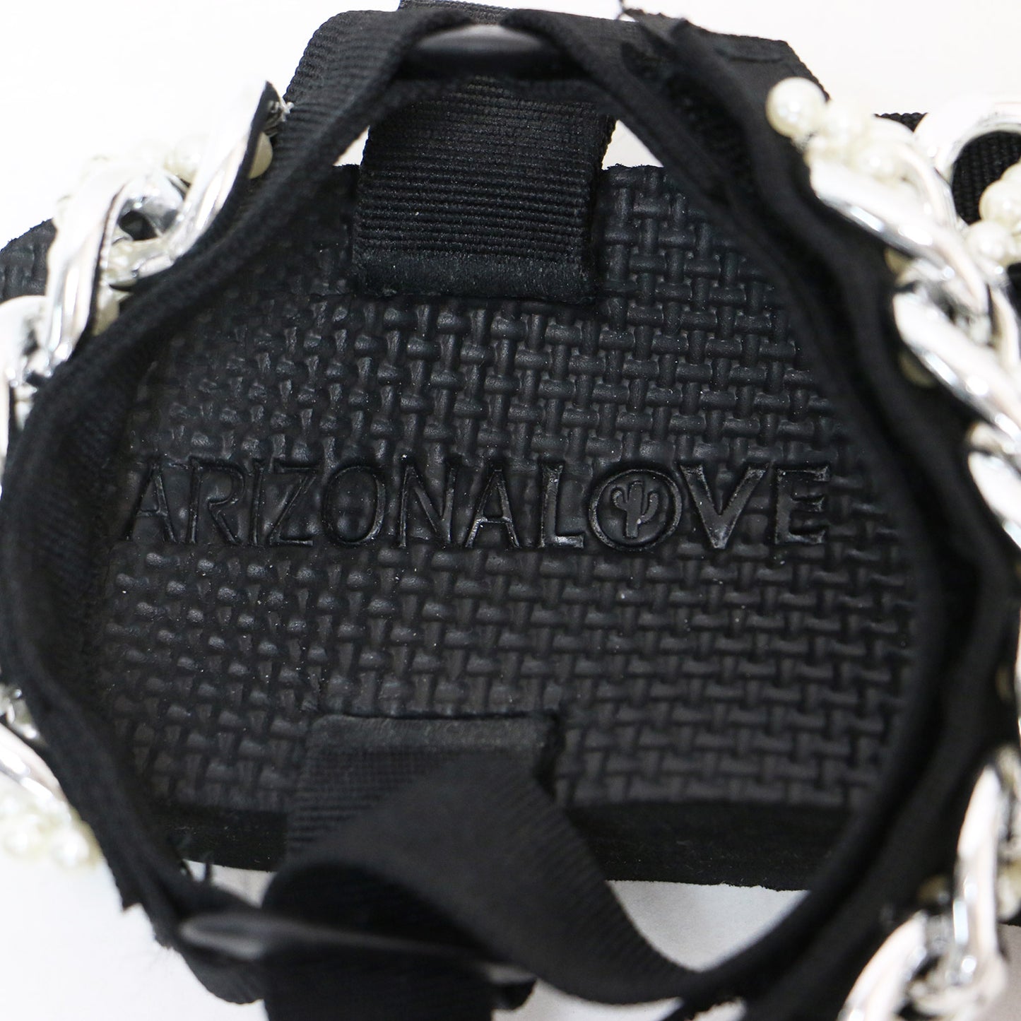 チェーン パール スポーツサンダル / マジックテープ ベルクロ