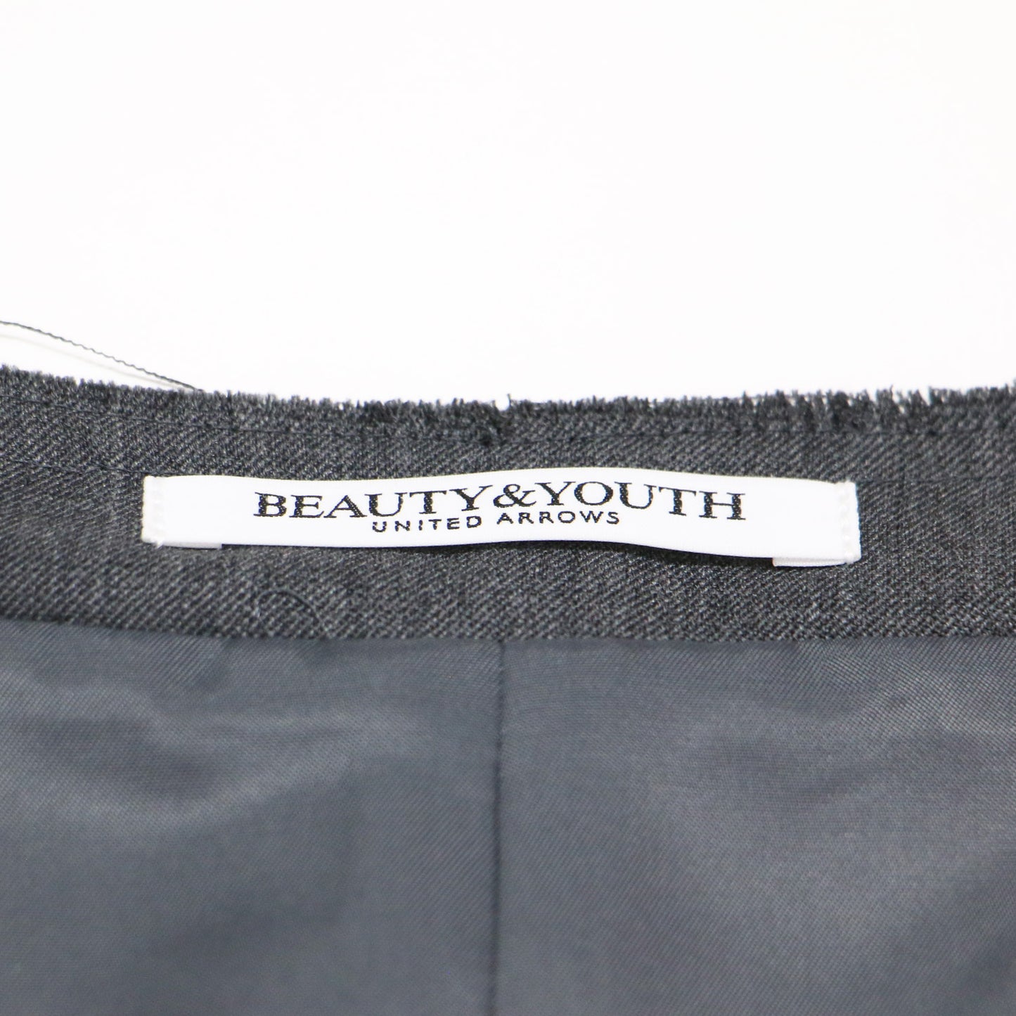 Vネック Iライン マキシ ワンピース / 梳毛素材 スリット カットオフ ウール混