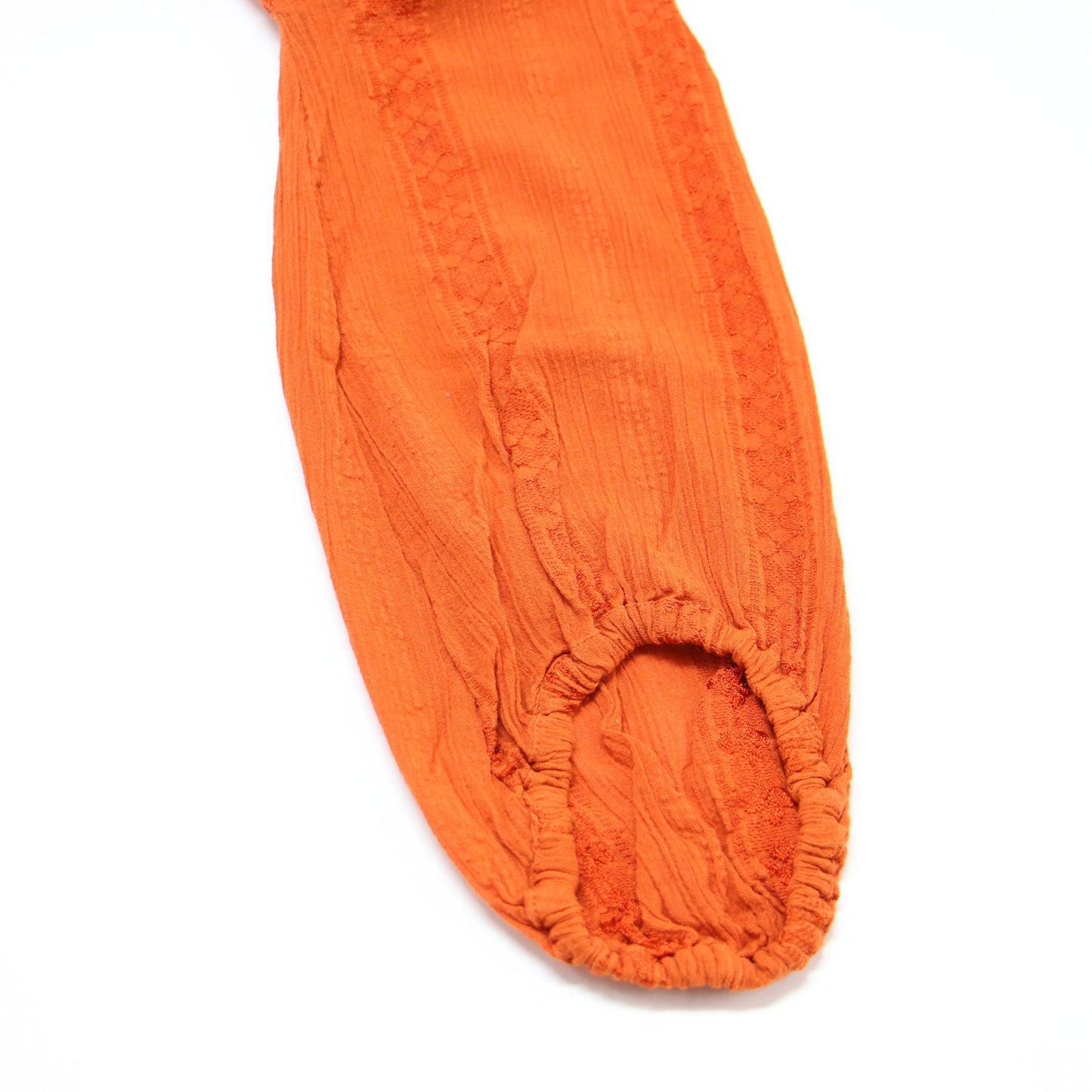 エンブロイダリー ブラウス / 長袖 Vネック 刺繍 コットン レーヨン