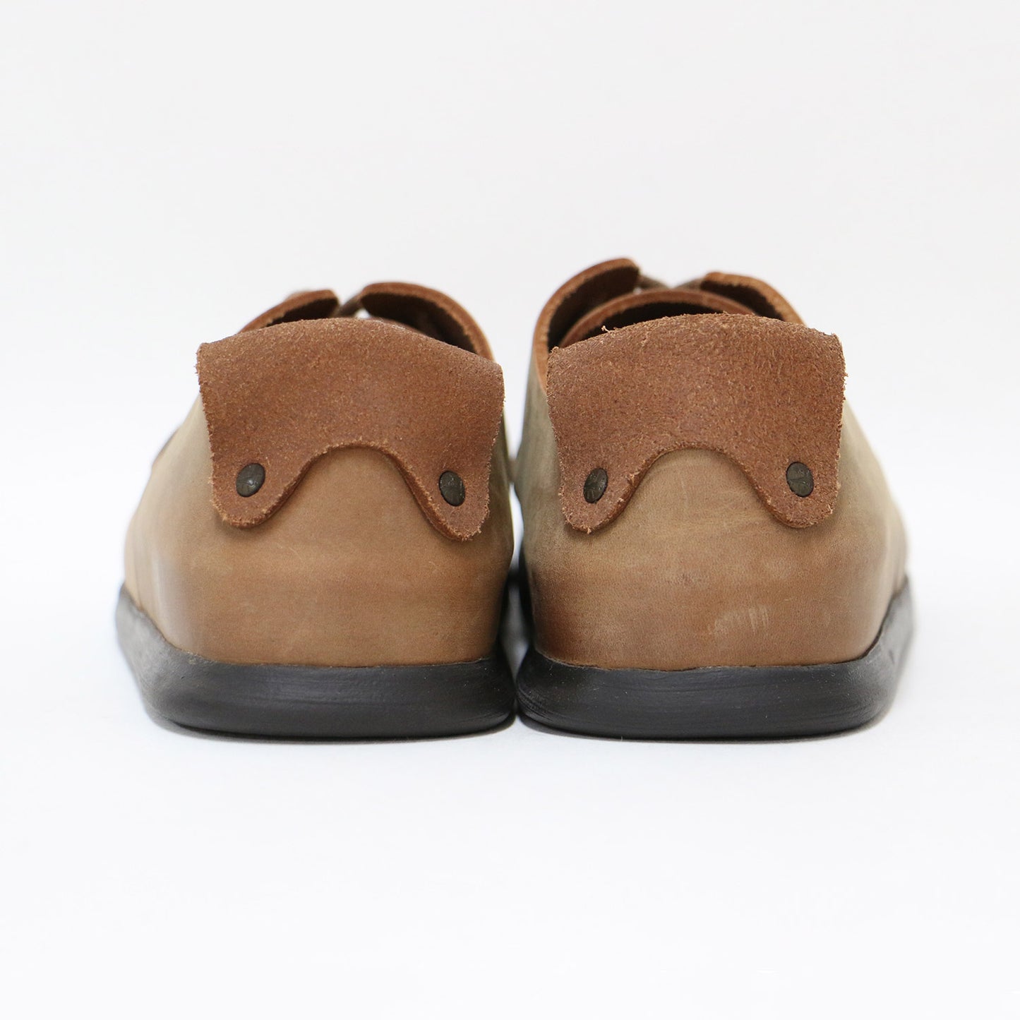 モンタナ レースアップ シューズ / Montana オイルドヌバックレザー ナチュラルレザー 定番