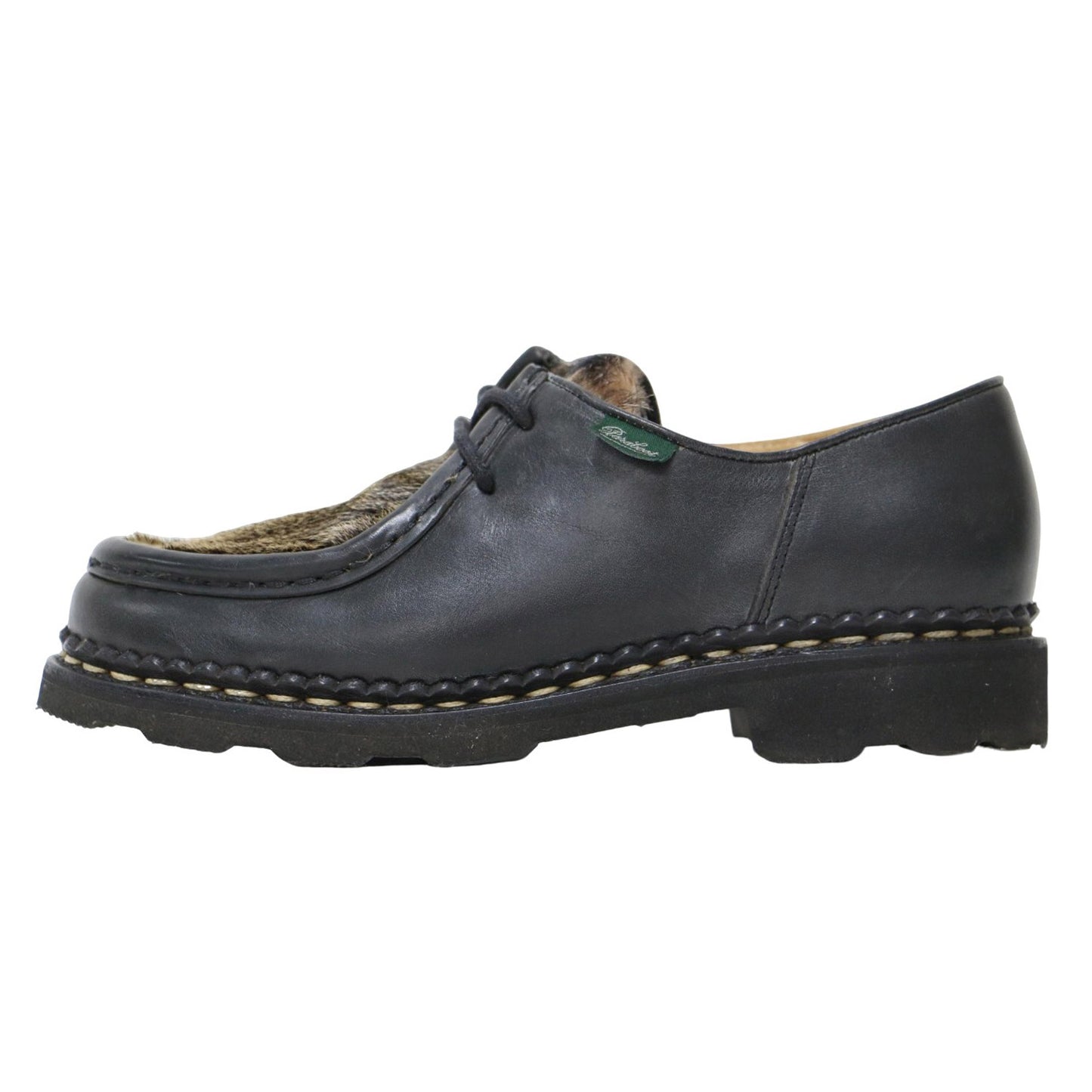 ミカエル グリフ2 チロリアンシューズ / MICHAEL GRIFF Ⅱ ラバーソール ハラコ ファー リスレザー