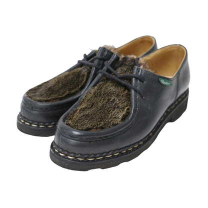 ミカエル グリフ2 チロリアンシューズ / MICHAEL GRIFF Ⅱ ラバーソール ハラコ ファー リスレザー