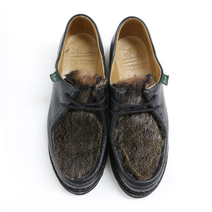 ミカエル グリフ2 チロリアンシューズ / MICHAEL GRIFF Ⅱ ラバーソール ハラコ ファー リスレザー