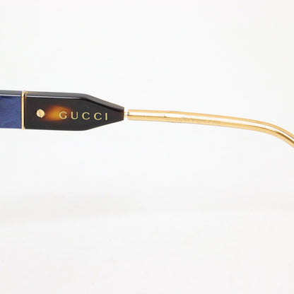 マルチカラー サングラス GG0598S / アイウェア スクエアシェイプ GGロゴ メタル 配色 アセテート プラスチック
